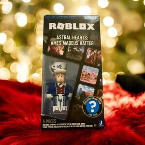 Roblox Series 2 Astral Hearts Ames Madeus Hatter 4” Figure Deluxe Mystery #925!!
